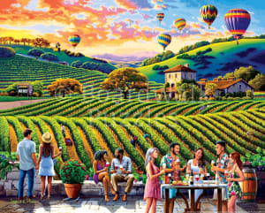 Napa Valley Landscape By Boardwalk Puzzle Company