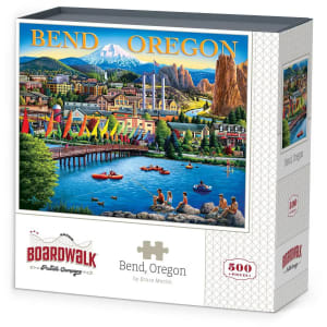 Bend Oregon by Boardwalk Lakes & Rivers By Boardwalk Puzzle Company