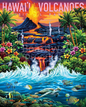 Hawai'i Volcanoes National Park Landscape By Boardwalk Puzzle Company