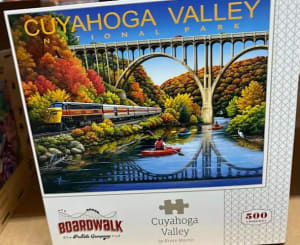 Cuyahoga National Park Lakes & Rivers By Boardwalk Puzzle Company
