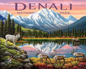 Denali National Park National Parks By Boardwalk Puzzle Company