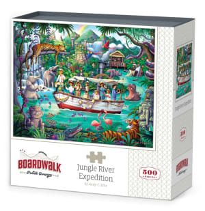 Jungle River Expedition Jungle Animals By Boardwalk Puzzle Company