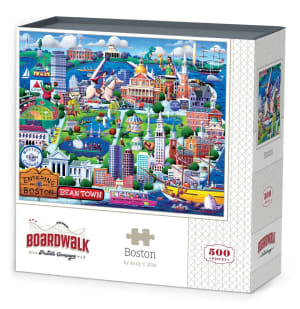 Boston United States By Boardwalk Puzzle Company