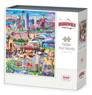 Dallas Fort Worth United States By Boardwalk Puzzle Company