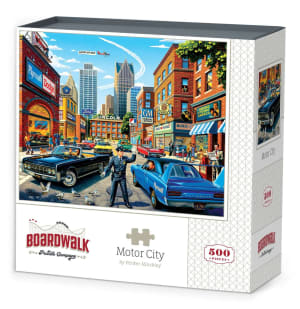 Motor City United States By Boardwalk Puzzle Company