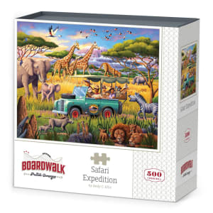 Safari Expedition Safari Animals By Boardwalk Puzzle Company