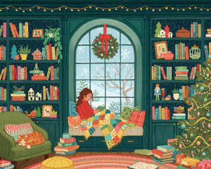 Christmas Nook Around the House By Boardwalk Puzzle Company