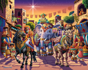 Three Wise Men Christmas By Boardwalk Puzzle Company