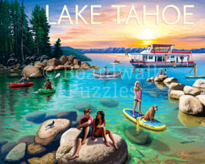 Lake Tahoe National Parks By Boardwalk Puzzle Company