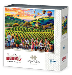 Napa Valley  Drinks & Adult Beverage By Boardwalk Puzzle Company