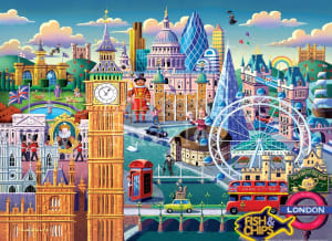 London Skyline By Boardwalk Puzzle Company