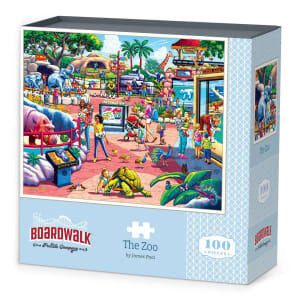 The Zoo Animals By Boardwalk Puzzle Company