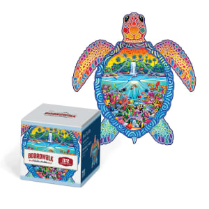 Sea Turtle - Wood Puzzle Sea Life By Boardwalk Puzzle Company