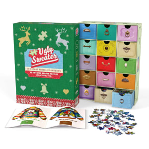 Ugly Sweater Christmas Countdown - 15 Puzzles Christmas By Boardwalk Puzzle Company