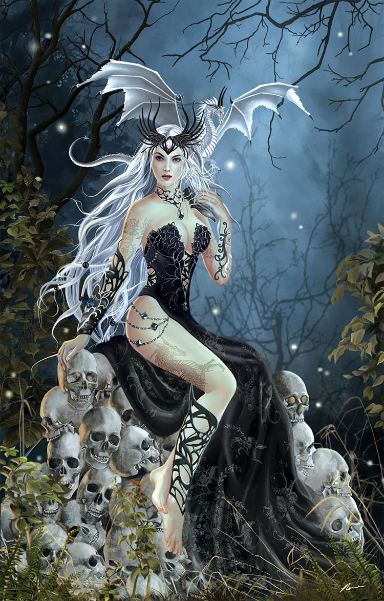 Mad Queen Dragon By SunsOut
