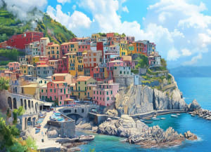 Cinque Terre Italy By Willow Creek Press