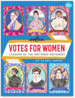 Votes for Women Flash Cards By eeBoo