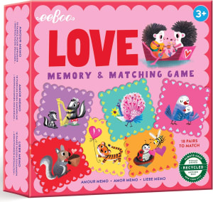 Love Little Square  Memory and Matching Game By eeBoo