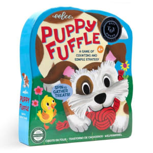 Puppy Fuffle Shaped Board Game By eeBoo
