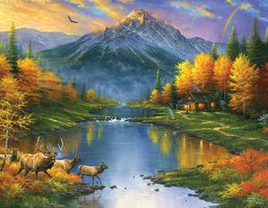 Mountain Retreat Fall By SunsOut