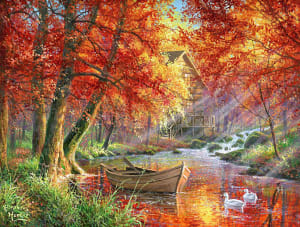 Vibrant Morning Lakes & Rivers By SunsOut
