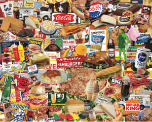 Boomers' Favorite Foods   Nostalgic & Retro By Hart Puzzles