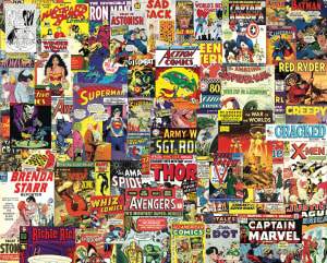 Boomers' Favorite Comics Avengers By Hart Puzzles