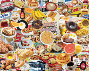 Boomers' Favorite Breakfast   Nostalgic & Retro By Hart Puzzles
