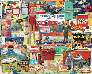 Boomers' Favorite Toys Game & Toy By Hart Puzzles