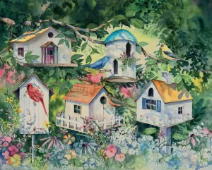 Feather Nest Heights Flower & Garden By Hart Puzzles