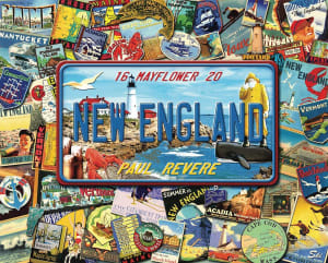 New England Collage By Hart Puzzles