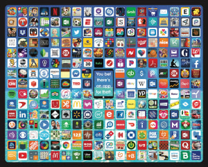 You Bet There's An App for That Collage By Hart Puzzles