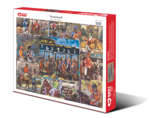 Keenland by Julie Quick Collage By Hart Puzzles