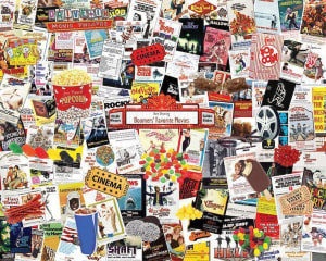 Boomers' Favorite Movies Collage By Hart Puzzles