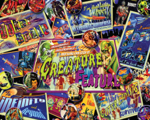 Creature Feature Movies & TV By Hart Puzzles