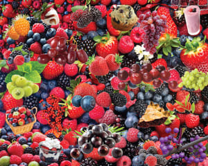 Berries, Berries, Berries Fruit & Vegetable By Hart Puzzles