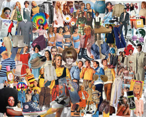 Boomers' Favorite Fashions Nostalgic & Retro By Hart Puzzles