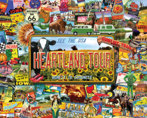 Heartland Tour Collage By Hart Puzzles