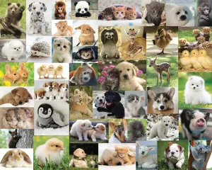 Cute, Cute, Cute Animals By Hart Puzzles