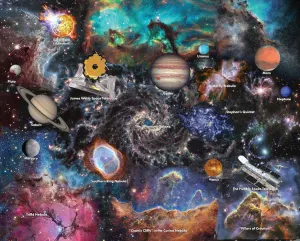 Hubble & Webb Deep Space Science By Hart Puzzles