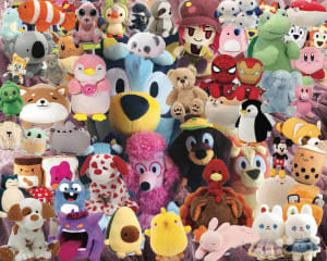 Plush, Plush, Plush Collage By Hart Puzzles