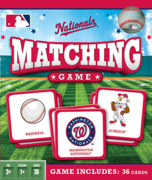 Washington Nationals MLB Matching Game By MasterPieces