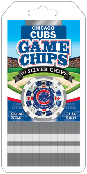 Chicago Cubs MLB Poker Chips 20pc By MasterPieces