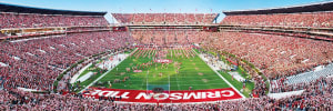 Alabama Crimson Tide NCAA Panoramic Puzzle - End Zone Sports By MasterPieces