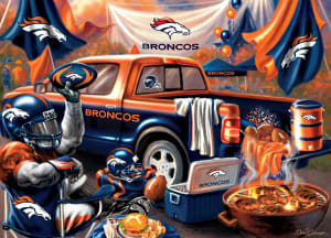 Denver Broncos Gameday Sports By MasterPieces