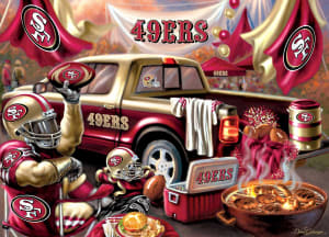 San Francisco 49ers Gameday Sports By MasterPieces