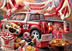 Wisconsin Gameday Sports Jigsaw Puzzle By MasterPieces
