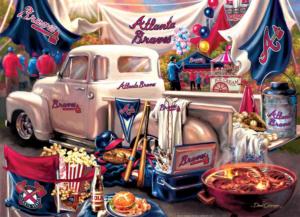 Atlanta Braves MLB Gameday Sports Jigsaw Puzzle By MasterPieces
