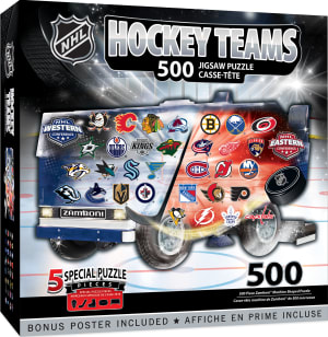 NHL Team Logos Zamboni Sports By MasterPieces