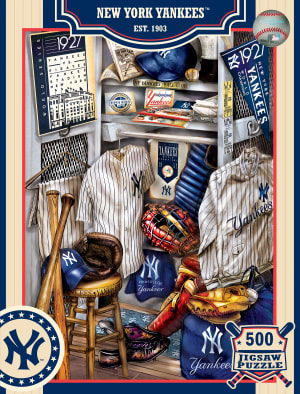 New York Yankees MLB Locker Room Sports By MasterPieces